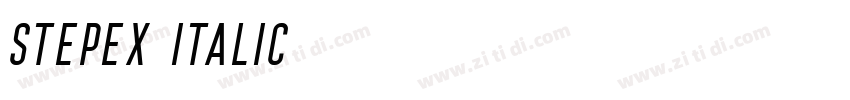 stepEX Italic字体转换